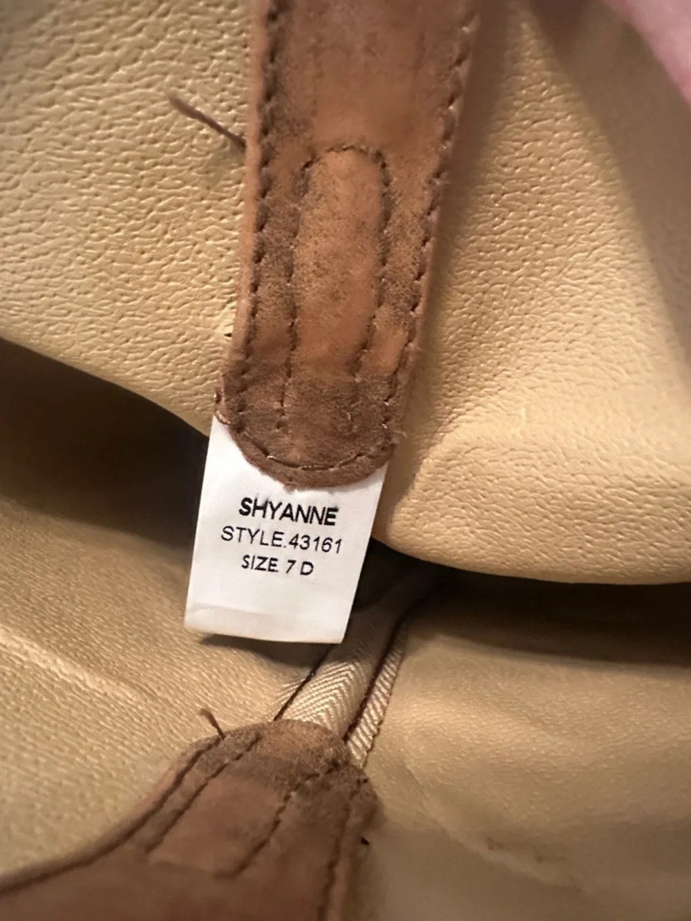 Shyanne Two-Tone Tan and Pink Western Heeled Boots - Picture 2 of 4